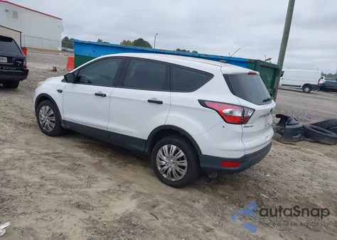 2017 Ford Escape S z USA, uszkodzony, nr VIN 1FMCU0F75HUE07639